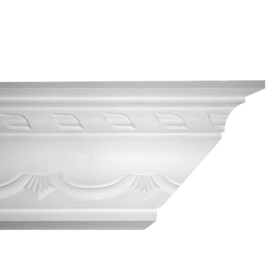 Roped Swag Plaster Cornice 70mm x 85mm