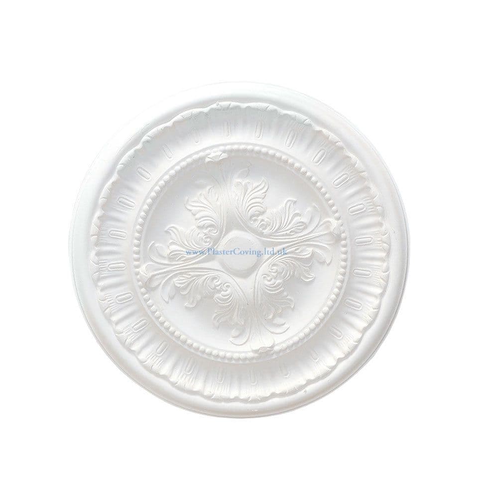 Small Acanthus and Fern Plaster Ceiling Rose 410mm