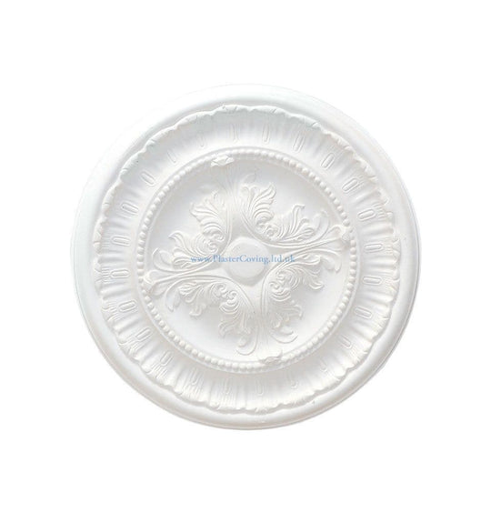 Small Acanthus and Fern Plaster Ceiling Rose 410mm