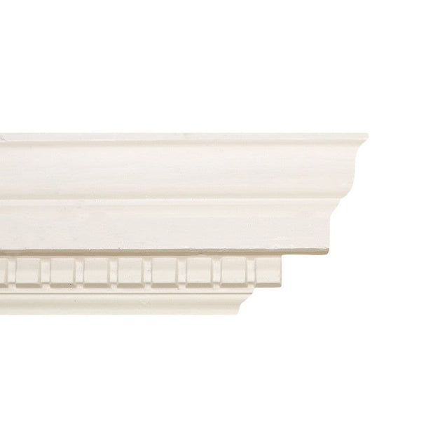 Small Dentil Plaster Coving 80mm x 105mm