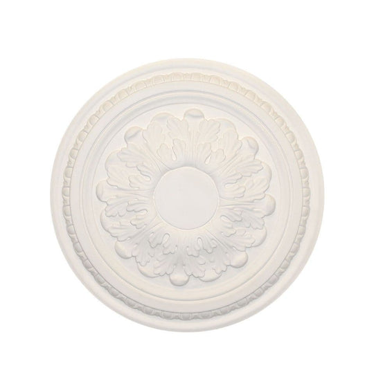 Small Egg and Acanthus Plaster Ceiling Rose 417mm