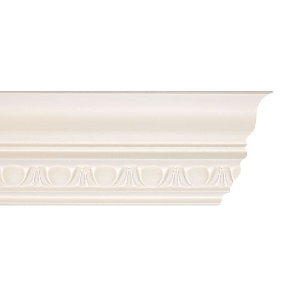 Small Egg and Dart Plaster Coving 90mm x 100mm