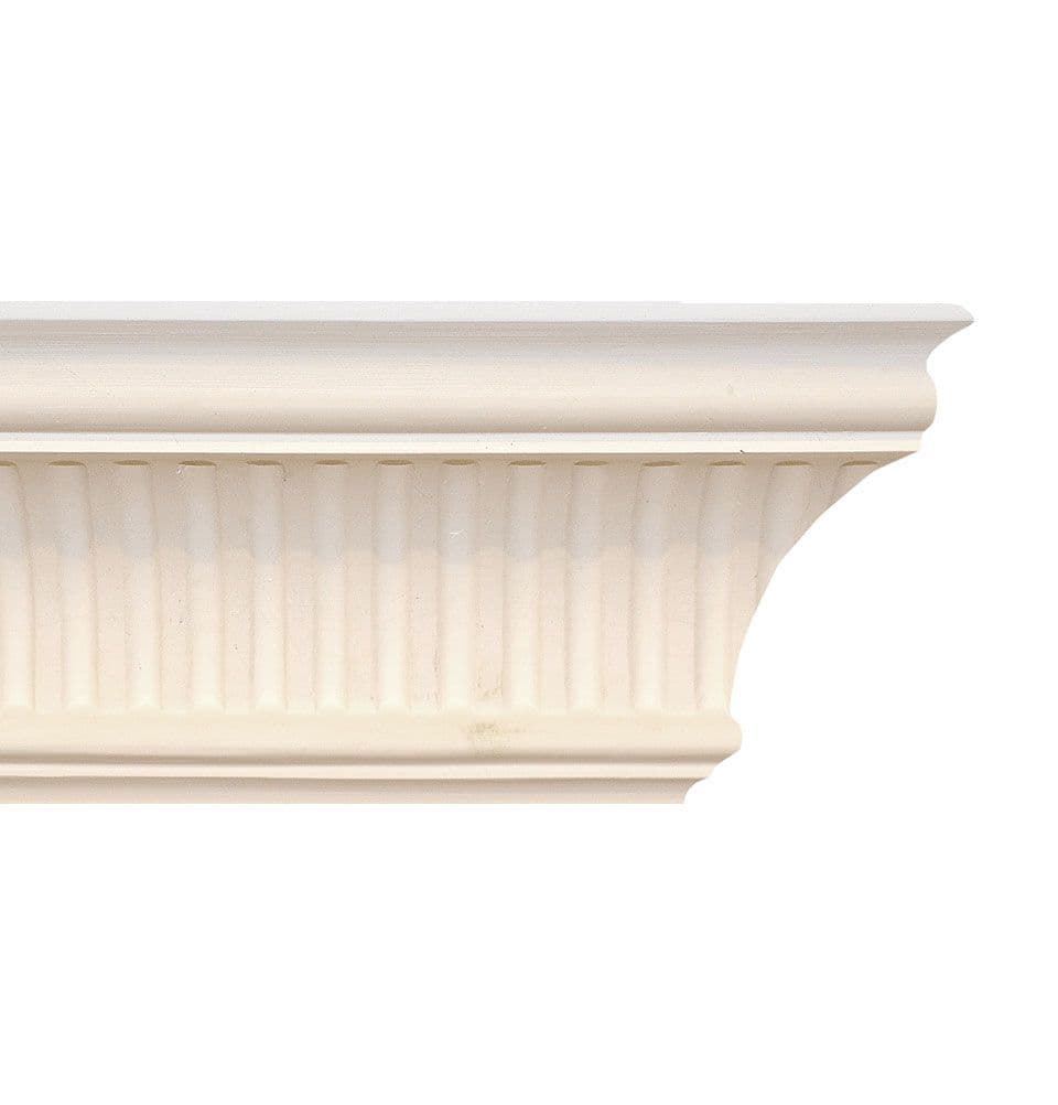 Small Fluted Plaster Coving – Compact Classical Cornice | Period Style