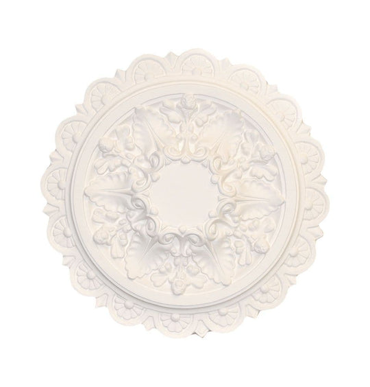 Small Sunflower Plaster Ceiling Rose 457mm